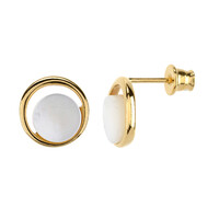 Orecchini in argento con Madreperla