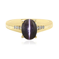 Anello in argento con Sillimanite Occhio di Gatto