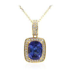 Collana in oro con Tanzanite AAA (CIRARI)