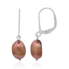Orecchini in argento con Perla di Acqua Dolce