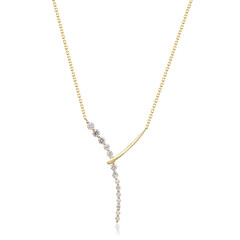 Collana in oro con Diamante SI2 (H) (CIRARI)
