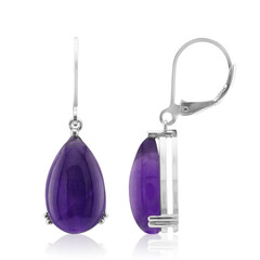 Orecchini in argento con Ametista