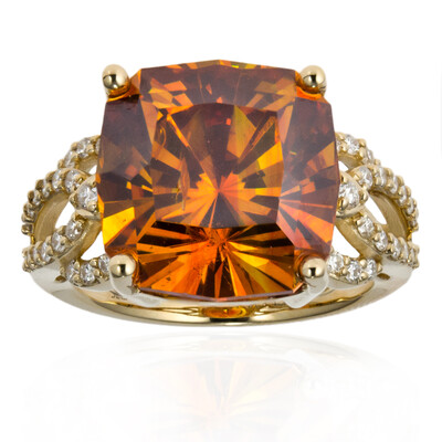 Anello in oro con Sfalerite (AMAYANI)