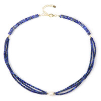 Collana in argento con Perla d'Acqua Dolce Bianca