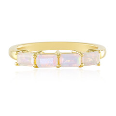Anello in argento con Opale di Welo