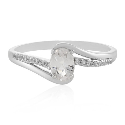 Anello in argento con Danburite