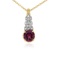 Collana in argento con Granato Lindi