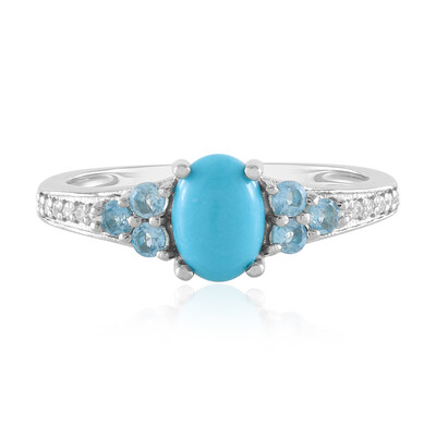 Anello in argento con Turchese Sleeping Beauty