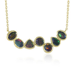 Collana in argento con Opale Mezezo