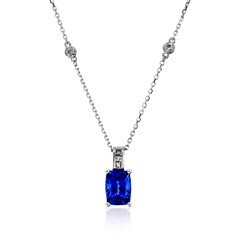 Collana in oro con Tanzanite AAA (CIRARI)