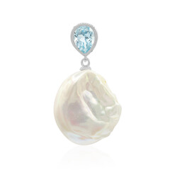 Ciondolo in argento con Perla di Acqua Dolce (TPC)