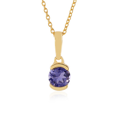 Collana in argento con Iolite