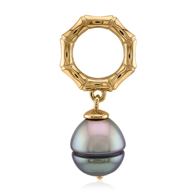 Ciondolo in argento con Perla Tahitiana (TPC)