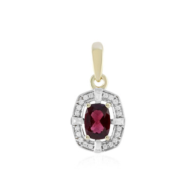 Ciondolo in oro con Rodolite (Adela Gold)
