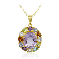 Collana in argento con Ametista Boliviana