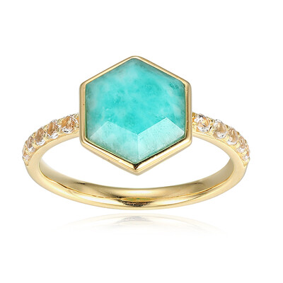 Anello in argento con Amazzonite