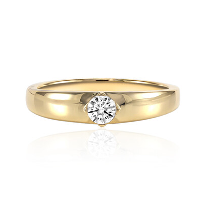 Anello in oro con Diamante VS1 (F) (adamantes [!])