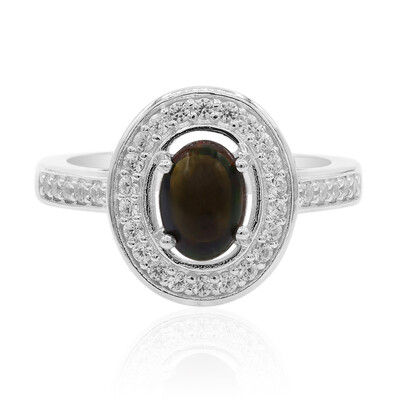 Anello in argento con Opale Mezezo