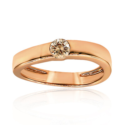 Anello in oro con Diamante Rose de France VS1 di Argyle (Annette)