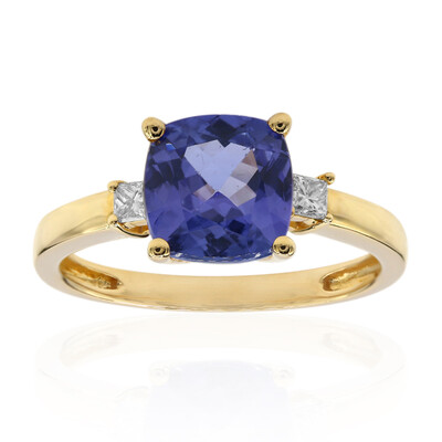 Anello in oro con Tanzanite AAA (CIRARI)