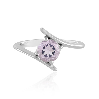 Anello in argento con Ametista Rose de France