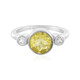 Anello in argento con Fluorite Gialla