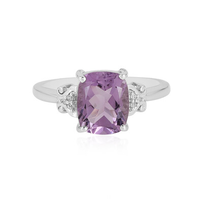 Anello in argento con Ametista Rose de France