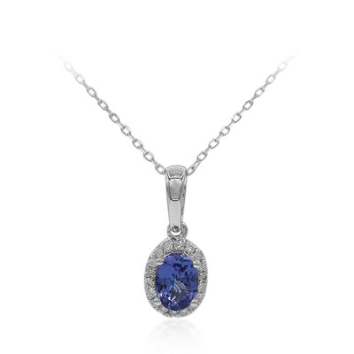 Collana in oro con Tanzanite AAA