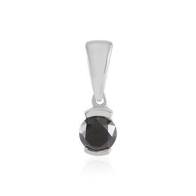 Ciondolo in oro con Diamante Nero