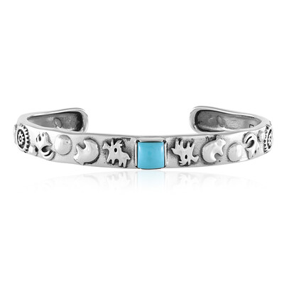 Bracciale in argento con Turchese Sleeping Beauty (Desert Chic)