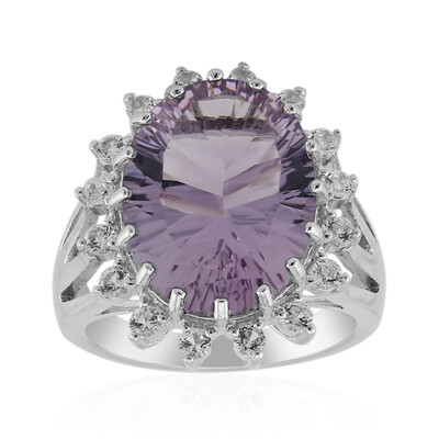 Anello in argento con Ametista Boliviana