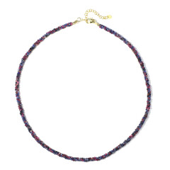Collana in argento con Rubino Mozambico