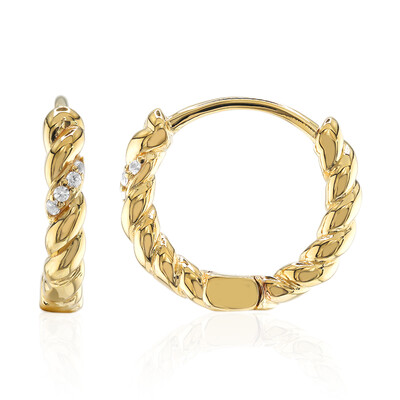 Orecchini in argento con Zircone (M de Luca)
