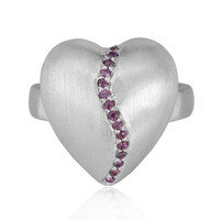 Anello in argento con Rodolite