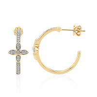 Orecchini in oro con Diamante SI1 (G)