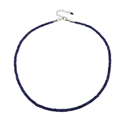 Collana in argento con Zaffiro Blu Bemainty