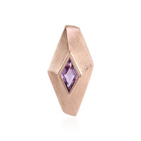 Ciondolo in argento con Ametista Rose de France