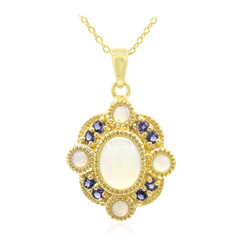 Collana in argento con Opale di Welo