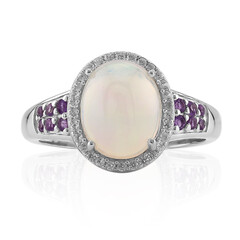 Anello in argento con Opale di Welo