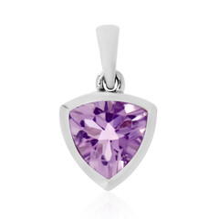 Ciondolo in argento con Ametista Rose de France