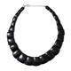 Collana in argento con Ossidiana