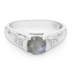 Anello in argento con Spectrolite