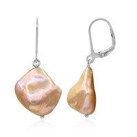 Orecchini in argento con Perla Ming (TPC)