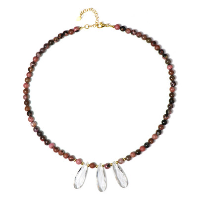Collana in argento con Quarzo Bianco