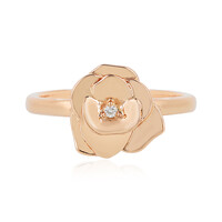 Anello in argento con Diamante SI2 (H)