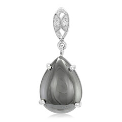 Ciondolo in argento con Ematite