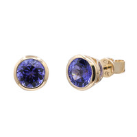 Orecchini in oro con Tanzanite AAA (CIRARI)