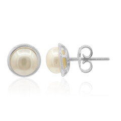 Orecchini in argento con Perla di Acqua Dolce (TPC)