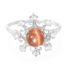 Anello in argento con Scapolite Occhio di Gatto