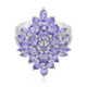 Anello in argento con Tanzanite